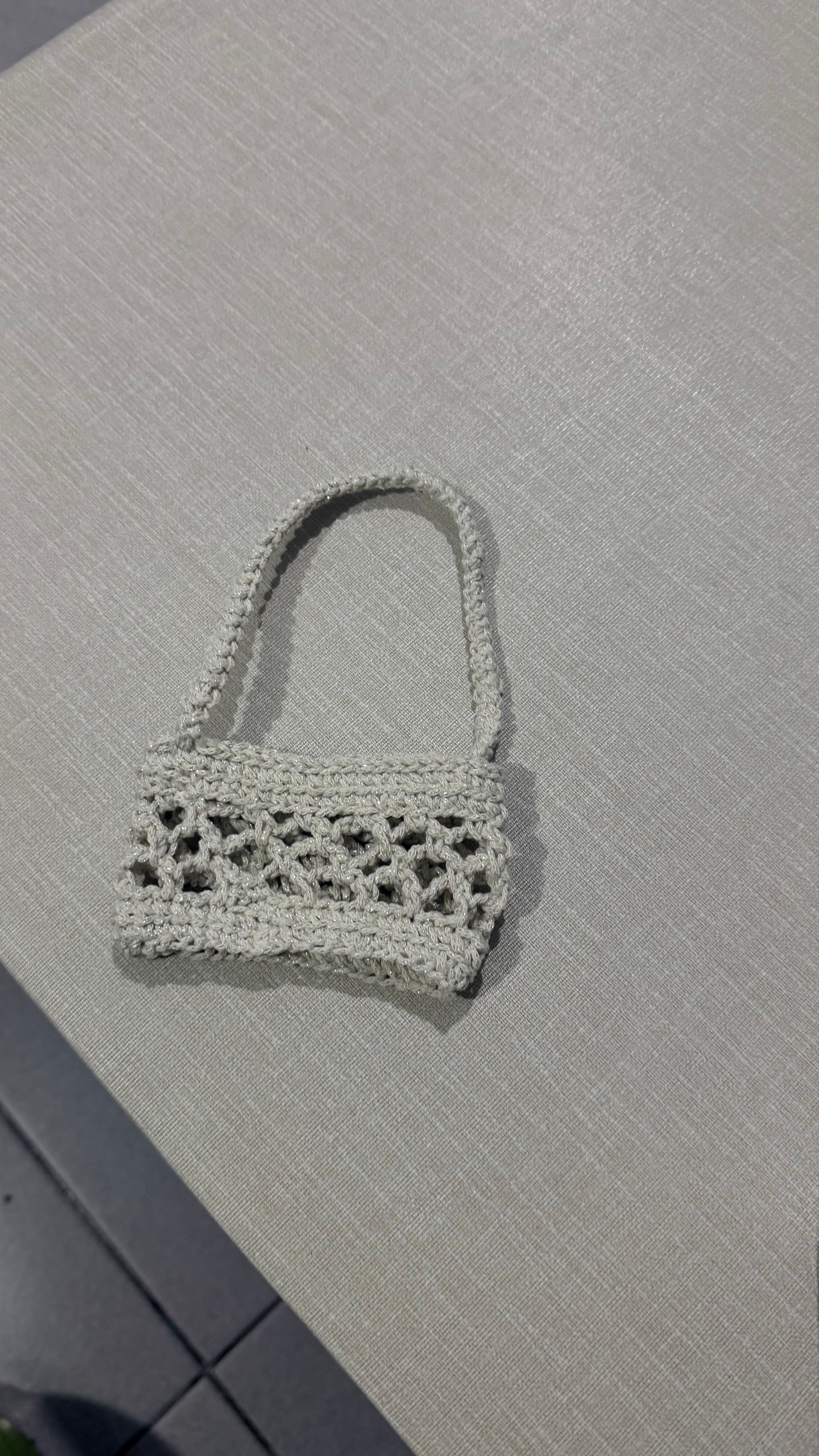 象牙白飲料提袋 - 飲料提袋 / 日常使用 - 鉤針手作作品圖片 1