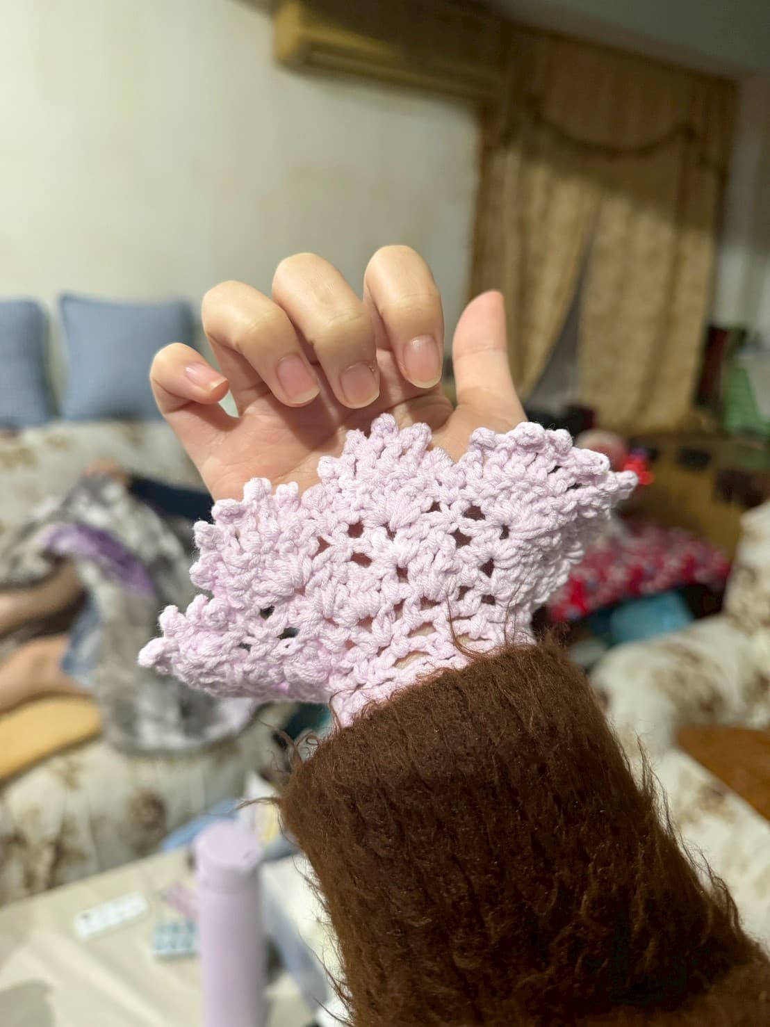 蕾絲袖套 - 配件 / 日常使用 - 鉤針手作作品圖片 2